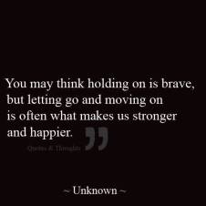 letting go